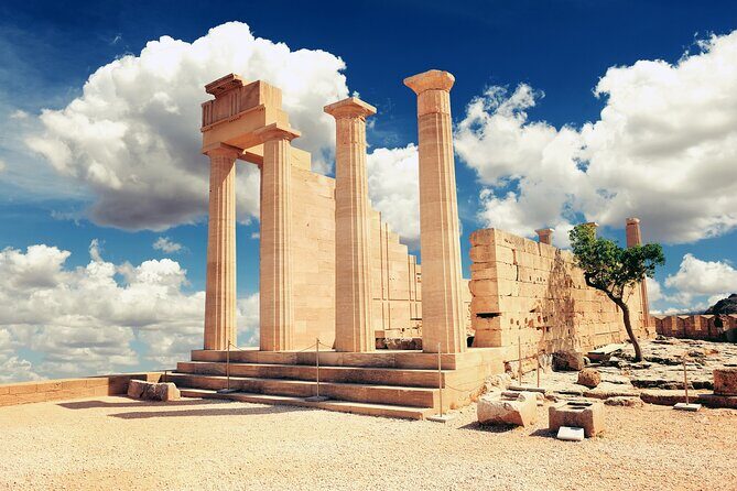 Majestic Rhodes Tour including Lindos, Old Town, Medieval City - Lindos: 116 Meters Up, Stairs Included