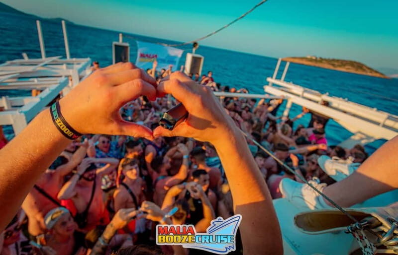 Malia: Booze Cruise Boat Party with Live Dj - Photos and Video: The Camera Part of the Deal