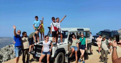 MALIA: Land rover Safari Lasithi Plateau and Zeus Cave - Learning the craft of Cretan olive oil