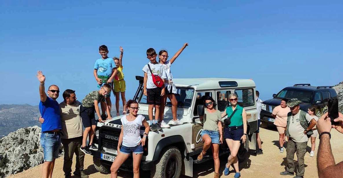 MALIA: Land rover Safari Lasithi Plateau and Zeus Cave - Learning the craft of Cretan olive oil