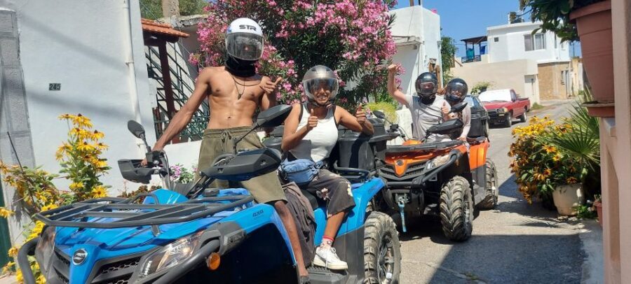 Malia: Off-Road Quad Safari Evening Tour / optional transfer - Sissi village time: a breather with real choices