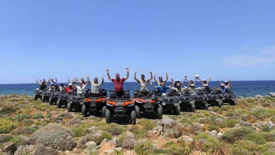 Malia: Off-Road Quad Safari Tour with Lunch and Transfers - From Malia pickup to quad seat: the day’s tempo