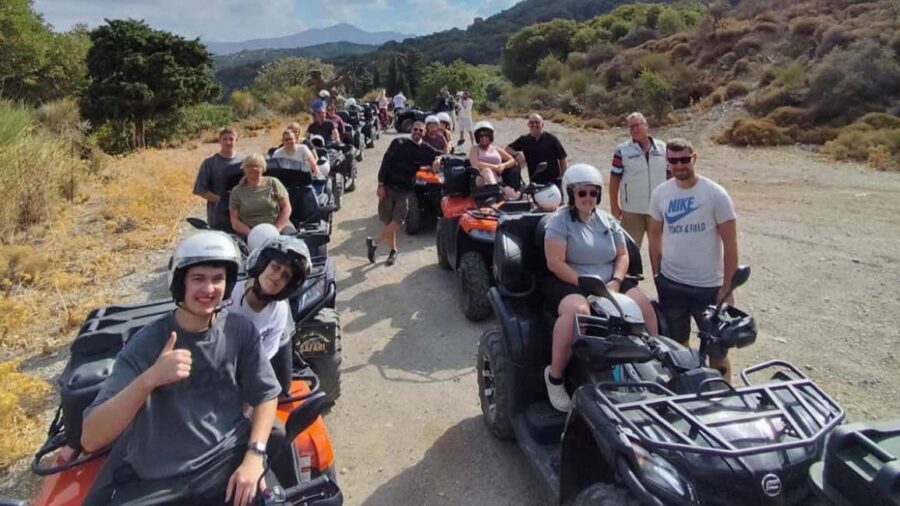 Malia: Off-Road Quad Safari Tour with Lunch and Transfers - Guides, small groups, and how the day stays on track
