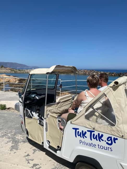 Malia: Sissi and Beyond Tuk Tuk Tour with Raki and Honey - Old Malia raki and honey tasting: sweet, then that fiery Crete edge