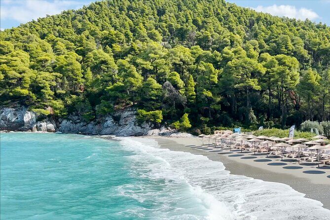 Mamma Mia Cruise From Skiathos Island - Kastani Beach Stop: The Mamma Mia Filming Spot for Real Swim Time