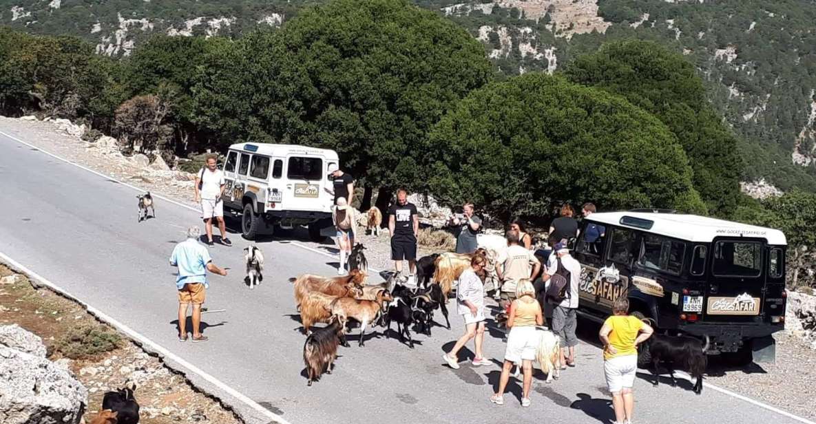 Matala Agiofarago Gorge Guided Jeep Safari Tour - A full day on Crete’s back roads
