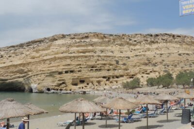 Matala Agiofarago Gorge Guided Jeep Safari Tour - Agios Thomas, Roman tombs, and a mountain village