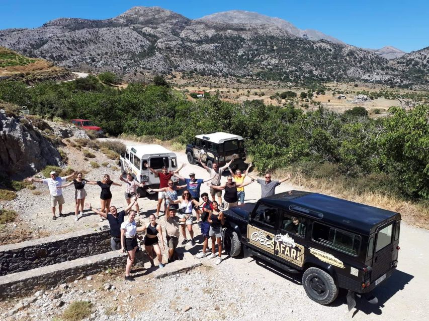 Matala Agiofarago Gorge Guided Jeep Safari Tour - Matala, the hippie caves, and free time