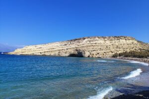 Matala Beach + Caves, Phaistos Palace & Southern Charm | Private - Matala Caves: Roman and early Christian tombs with a 1960s story
