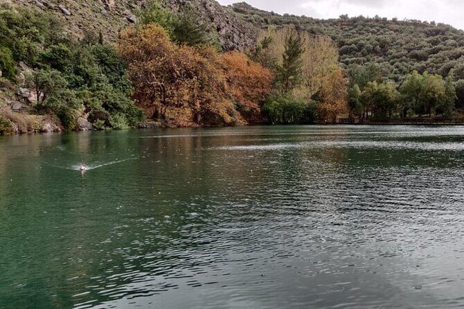 Matala Beach + Caves, Phaistos Palace & Southern Charm | Private - Zaros Lake: a calm break under Mount Psiloritis