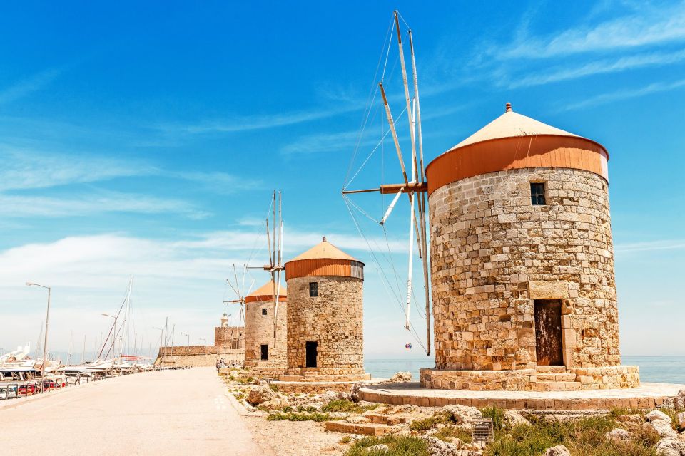 Medieval City & Lindos Full Day Private Tour - Mandraki Harbour and the story of the Colossus