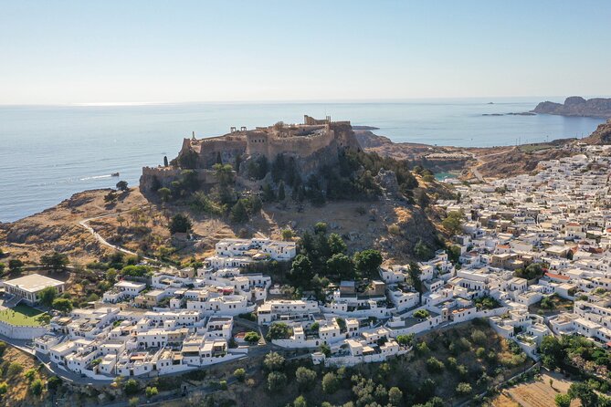 Medieval City & Lindos : Small Group Tour for Cruise Travelers - Lunch beside the water at Haraki Bay