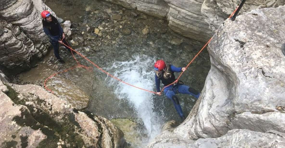 Megalo Papingo: Canyoning with Rappel Section B - Is seven hours and $117 a fair deal?