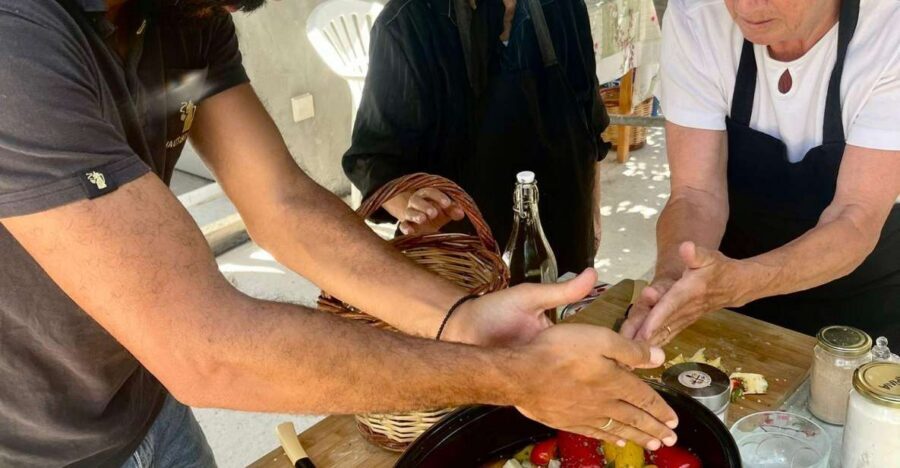 Melanes: Naxos Perivoli Farm & Cooking Class with Wood Fire - Melanes, Perivoli Farm, and the Wood Fire Rhythm