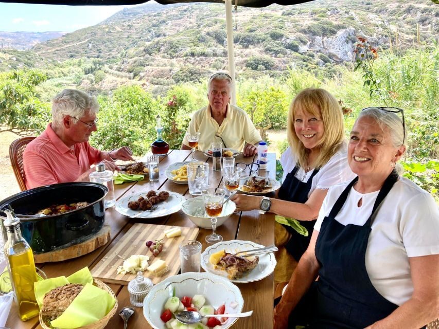 Melanes: Naxos Perivoli Farm & Cooking Class with Wood Fire - Picking Vegetables in the Garden Before You Cook