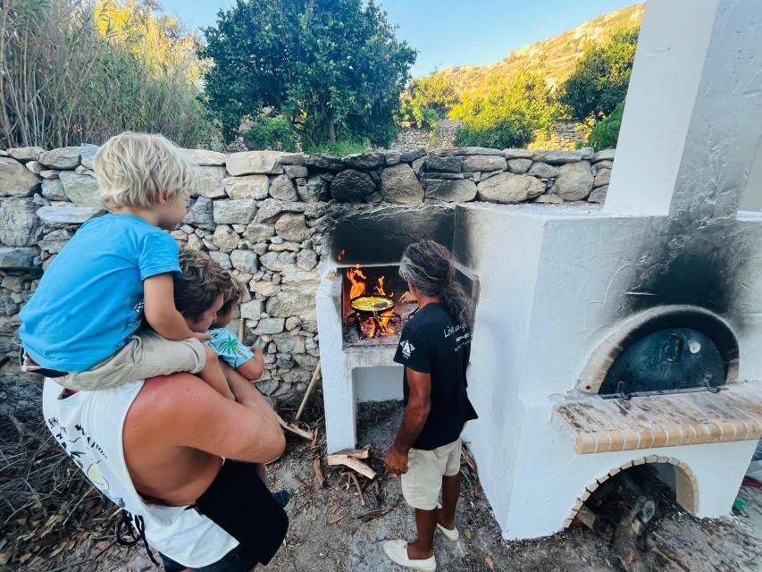 Melanes: Naxos Perivoli Farm & Cooking Class with Wood Fire - Wood Fire Cooking Class: Zucchini Balls, Briam, and Traditional Naxian Comfort