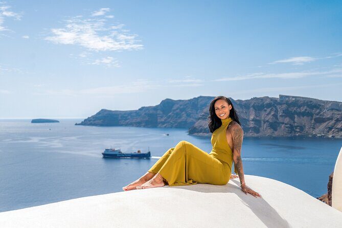 Memories of Santorini - Photoshoot in Oia - What You Get Back: 60 Edited Photos in a Private Gallery