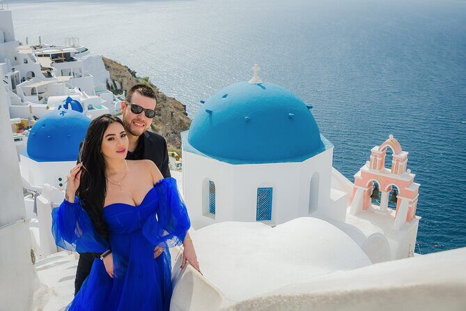 Memories of Santorini - Photoshoot in Oia - Price in Perspective: $180.72 for Up to Two