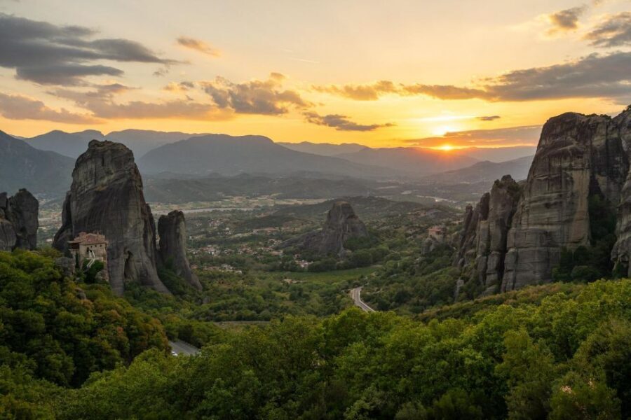 Meteora Evening Tour with Breathtaking Sunset View - The Byzantine Church of the Dormition of Virgin Mary (and Layers Beneath)