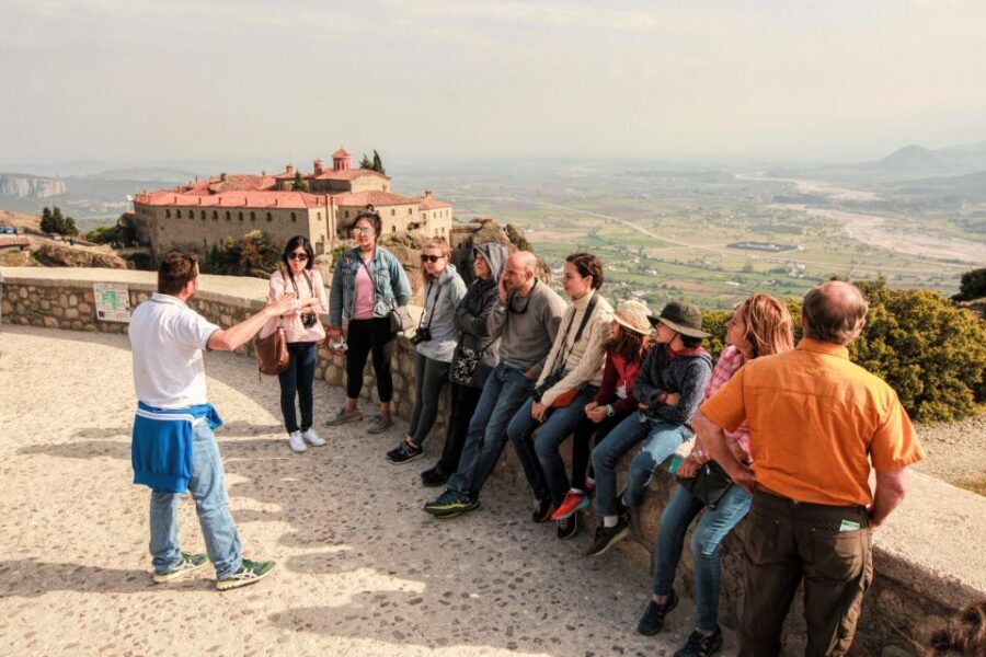 Meteora: Half-Day Meteora Monasteries Small Group Tour - Doupiani Chapel and the Saint George Hermit Cave Story
