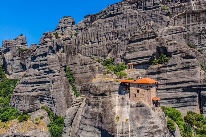 "Meteora Highlights: A Journey Among the Sky-High Monasteries" - Great Meteoron, the largest and most imposing stop