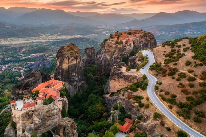 "Meteora Highlights: A Journey Among the Sky-High Monasteries" - Kalambaka adds a proper break to the day