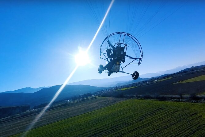 Meteora Motorized or Footlaunch Flight Experience - The footlaunch option from Koziakas Mountain