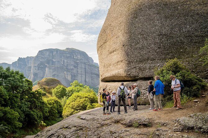 Meteora Small Group Hiking tour with Transfer and Monastery Visit - Great Meteoron Monastery: the biggest, oldest, and the one with the air of history