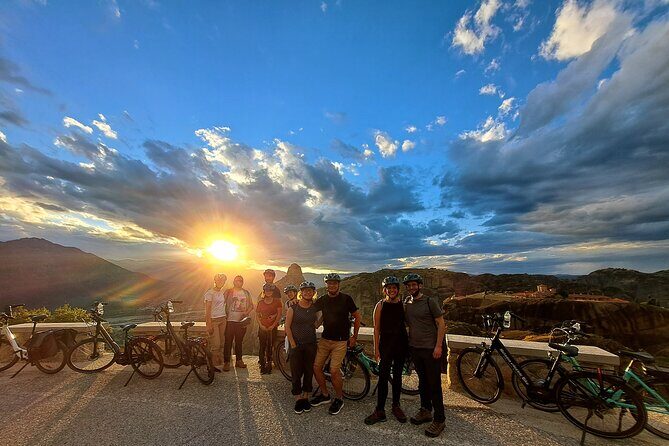 Meteora Sunset E-Bike Tour - The Sunset Stop in Kalampaka: Why the Timing Feels Like the Main Event