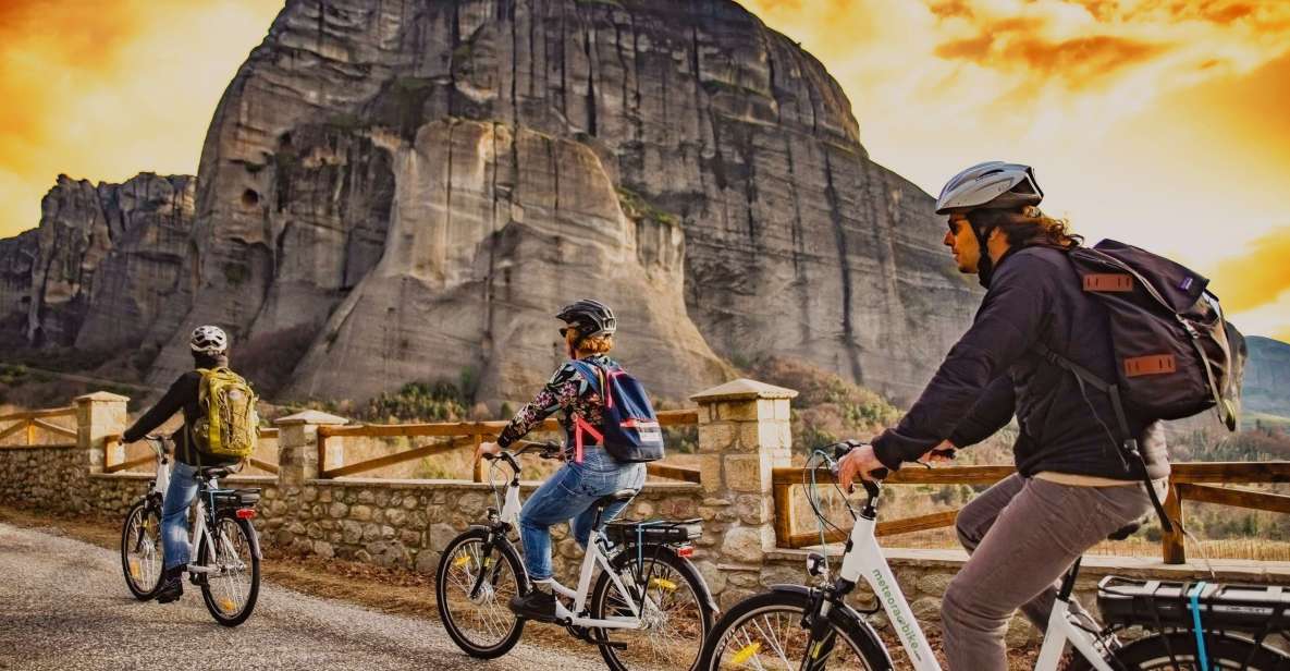 Meteora Sunset Tour on E-bikes - Why an e-bike suits Meteora so well