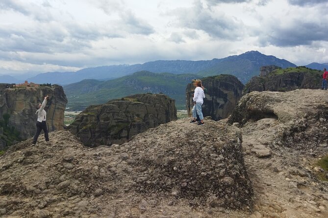 Meteora tour by coach from Corfu - Two monasteries and plenty of steps