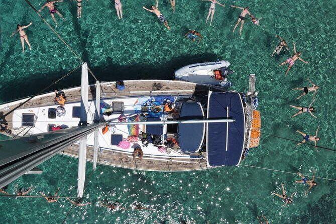 Milos and Polyaigos Full Day Cruise with Meals and Snorkelling - Key highlights at a glance