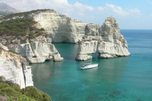 Milos and Polyaigos Full Day Cruise with Meals and Snorkelling - Three sailboats, a small group, and the captain’s weather calls
