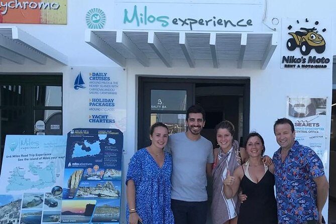 Milos Experience Archaelogical and Cultural Experience - Stop 5: Sarakiniko’s White Volcanic Rocks
