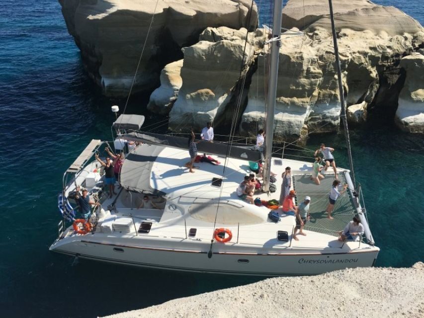 Milos: Full-Day Catamaran Cruise to Poliegos and Kleftiko - Sikia Cave and Kleftiko: Pirate Cliffs and Sea-Cave Geometry