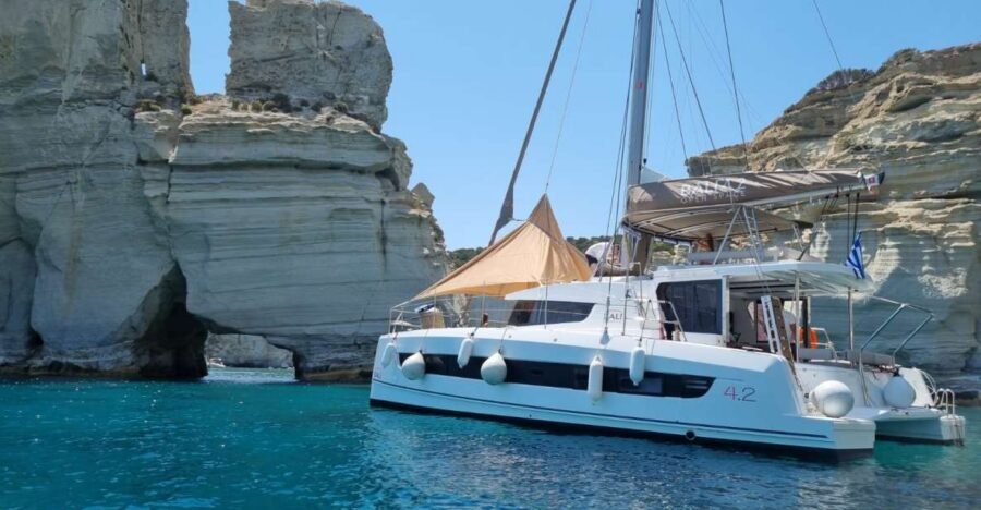 Milos: Full-Day Catamaran Cruise with Food and Open Bar - Key highlights to know before you go