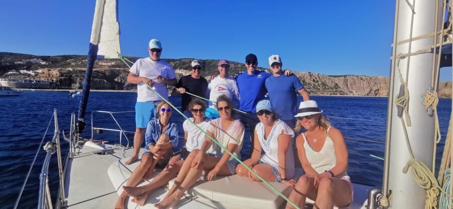 Milos: Full-Day Sailboat Cruise with Food and Open Bar - The “pass-by” moments that still matter