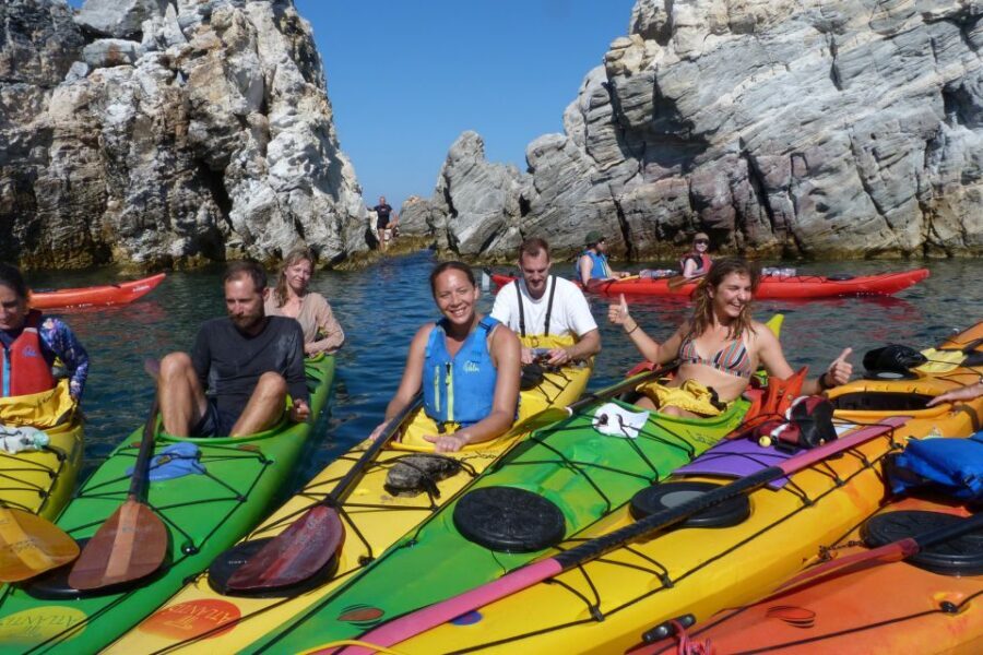 Milos: Guided Kayaking Trip with Snorkelling & Lunch - Why kayaking Milos beats the usual boat view