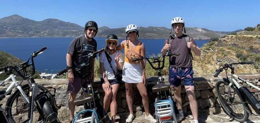 Milos: Half day electric bike tour with Sarakiniko beach - Plaka’s Views and the Village Mood You Can Actually Enjoy