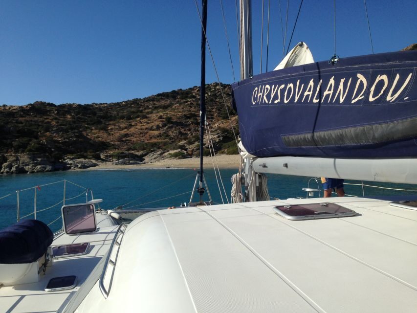 Milos: Half-Day Morning Catamaran Cruise to Kleftiko - Passing Sirmata, lava rock, and Cape Vani: what you’re actually learning