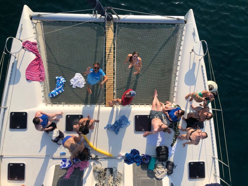 Milos: Half-Day Morning Catamaran Cruise to Kleftiko - Starting point at Adamas, then straight to the west side