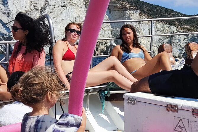 Milos Half-day Tour to Kleftiko - Stop 1, Kleftiko Beach: caves, arches, and the best turquoise