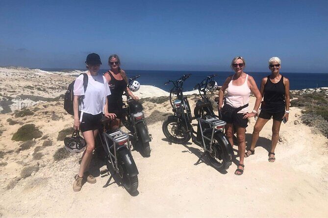 Milos Island e-Bike Ride - Getting Started at Adamas: Your Day’s Pace Is Set Here