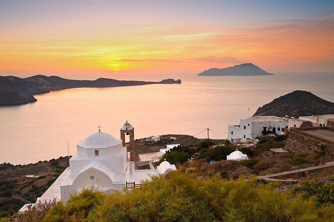 Milos island:Step Back in Time - Getting picked up across Milos (and where it won’t reach)