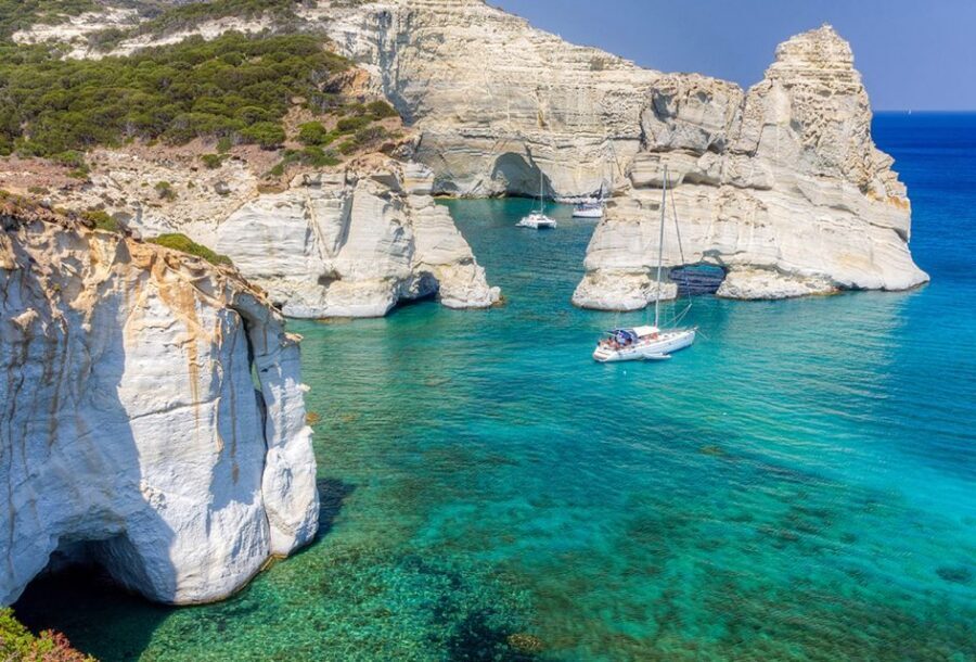 Milos: Milos and Polyaigos Snorkeling and SUP Cruise - The return route: Arkoudes, Klima, and the small moments you remember later