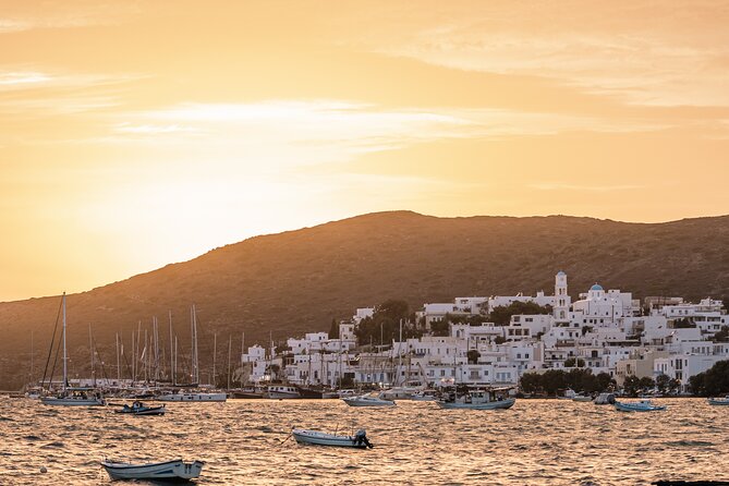 Milos Private Sunset Experience - Sykia Beach and the appeal of a quiet swim