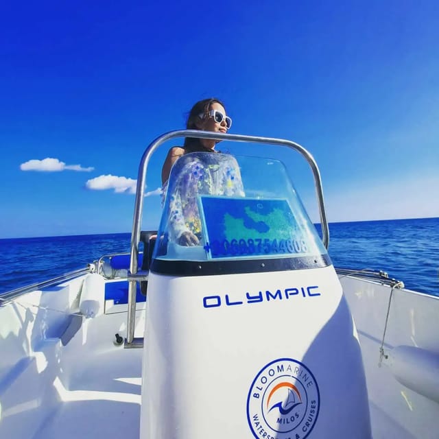 Milos: Rent a boat without License - What the 5 to 10 hours can feel like