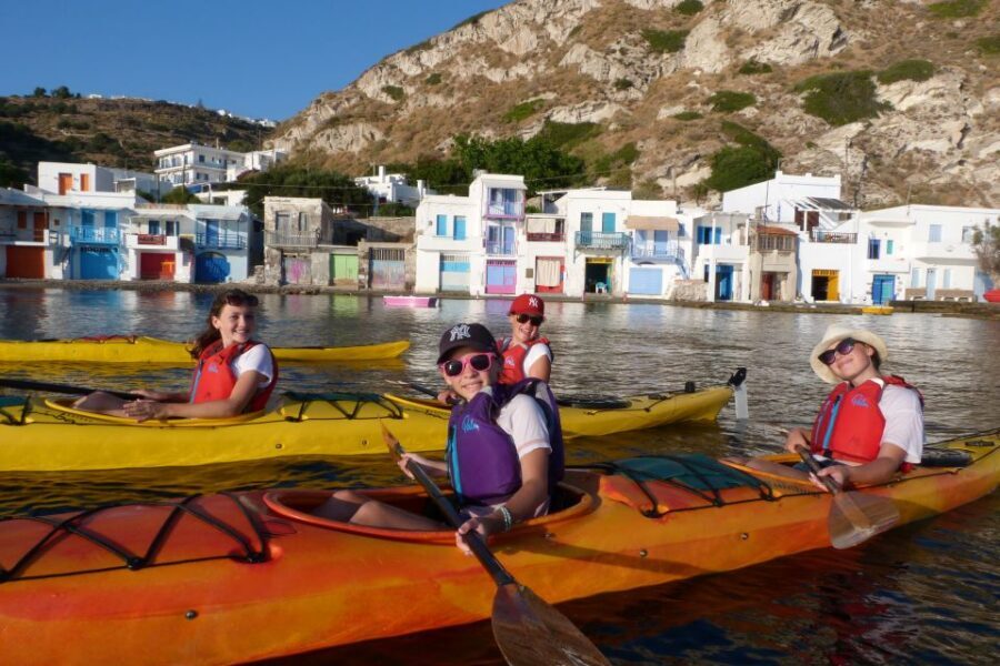 Milos: Sea Kayaking Trip at Sunset with Snack - The Paddle Out: A Calm Start From Adamas