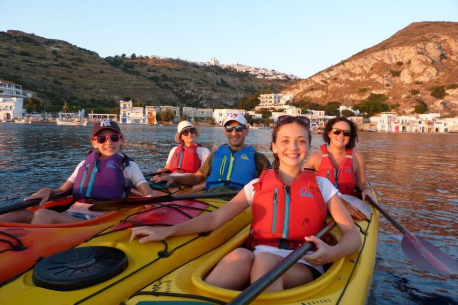 Milos: Sea Kayaking Trip at Sunset with Snack - Photos Online: One Detail Worth Planning Around