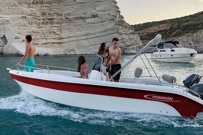 Milos Self Drive Private Boat - No License Required, APHRODITE II - Why taking the boat changes your Milos day